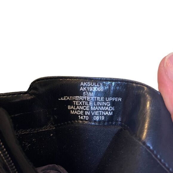 NWOT ANNE KLEIN Womens Black size5.5 M - Picture 6 of 9